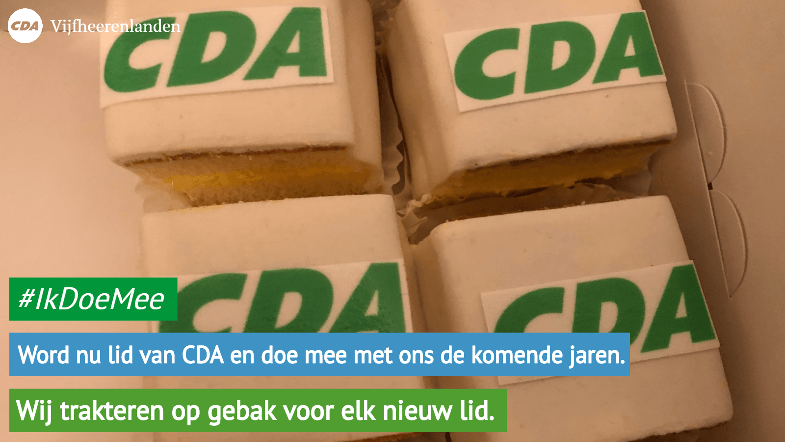 CDA Vijfheerenlanden trakteert